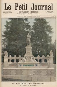Monument til Gambetta ved Ville-d