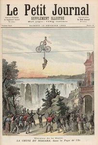 Theatre de la Gaite utøvere ved Niagara Falls, fra 