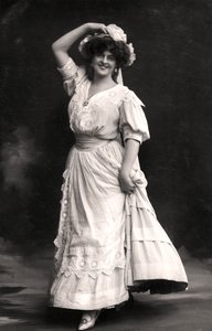 Marie Studholme 1875-1930, engelsk skuespillerinne, 1900-tallet.