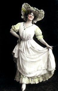Marie Studholme 1875-1930, engelsk skuespillerinne, tidlig på 1900-tallet.