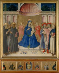 Alteret til Bosco ai Frati av Fra (c.1387-1455) Angelico