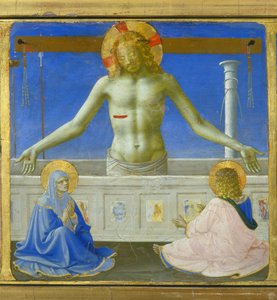 Christus stehend in seinem Grab (Auferstehung) - unterer Teil (Predella) der 