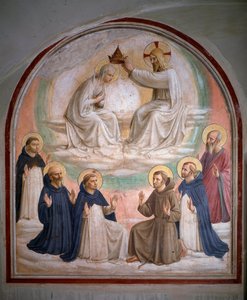 Jomfruens kroning (fresco
