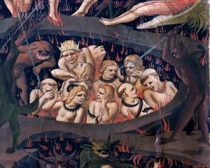 The Last Judgment: Hell (tempera on wood