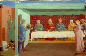 Die Enthauptung von Johannes dem Täufer beim Bankett von Herodes Antipas