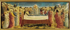 Das Begräbnis der Jungfrau, um 1434-35