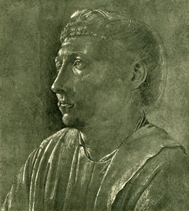 Byste av en geistlig, c1450, 1943. av Fra Angelico