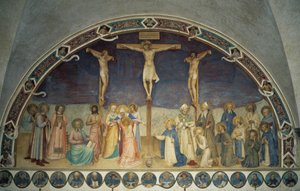 Crucifixion du Christ, 1442 av Fra Angelico