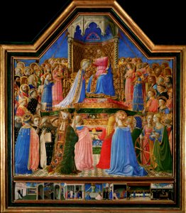 Jomfruens kroning av Fra Angelico