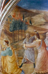 Steiningen av St Stephen, midten av 1400-tallet av Fra Angelico