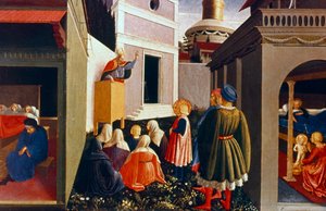 St Nicholas kall, 1437 av Fra Angelico