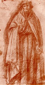 Studie for figuren av en apostel, 1913. av Fra Bartolomeo