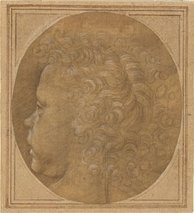 Head of a Child [recto] av Fra Bartolommeo