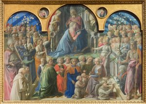 Kroningen av jomfruen av Fra Filippo Lippi