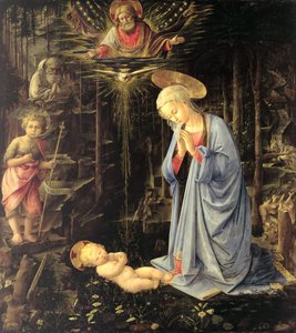 Tilbedelsen i skogen, 1459