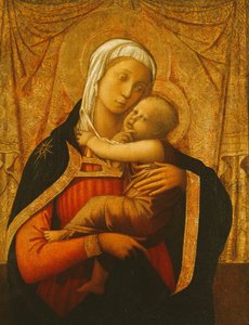 Madonnaen og barnet, av Fra Filippo Lippi