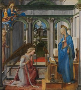 Bebudelsen til Maria av Fra Filippo Lippi