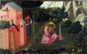 Konverteringen av Saint Augustine, ca 1430-1435.