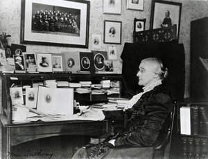 Susan Brownell Anthony 1899 (s/h-foto) av Frances Benjamin Johnston