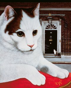 Wilberforce, Cat nummer 10, 1987 (olje og tempera på panel)