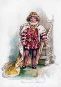 Kroningen av Henry III, 1897. av Frances Brundage