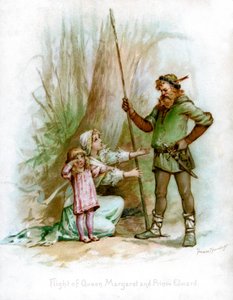 Fly av dronning Margaret og prins Edward, 1897. av Frances Brundage