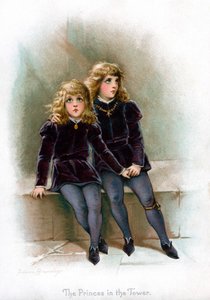 Prinsene i tårnet, 1897.