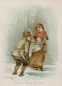 Trotty Vecks middag (chromolitho) av Frances Brundage