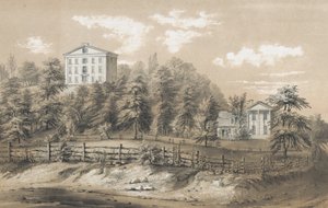 Richmond Seminary, Staten Island, NY, 1847-48. av Frances Flora Bond Palmer