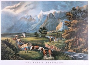 Rocky Mountains, c1834-c1876