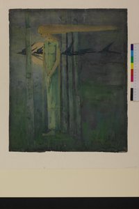 "Ill Omen", eller, "Jente i østenvinden med ravner som passerer månen" 1893