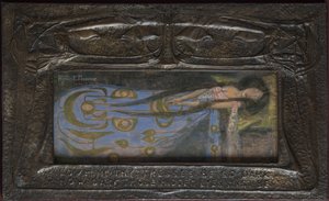 Love If Thy Tresses Be So Dark How Dark These Hidden Eyes Must Be, circa 1896 (banked metal)