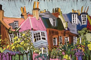 Slapp av i urtehagen, Greenwich Park, London av Frances Treanor