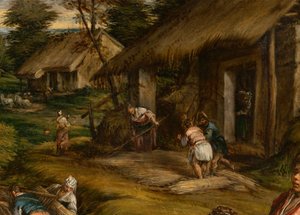 Sommer, 1576 (detalj av 65685) av Francesco Bassano