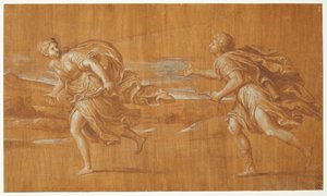 Apollon verfolgt Daphne av Francesco Albani