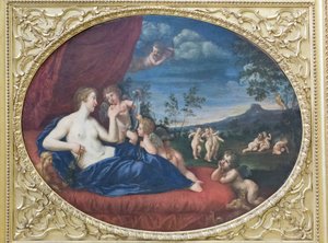 Venus og Cupids av Francesco Albani