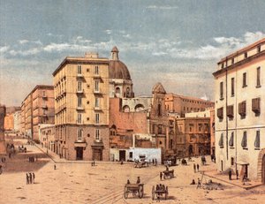 San Francesco-plassen ved Porta Capuana, i Napoli