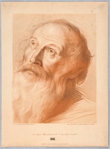 En gammel manns hode av Francesco Bartolozzi