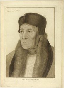 Erkebiskop Warham av Francesco Bartolozzi
