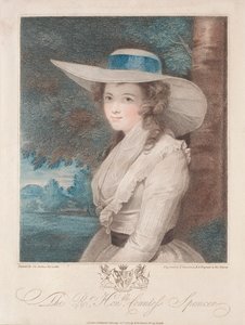 Grevinne Spencer av Francesco Bartolozzi