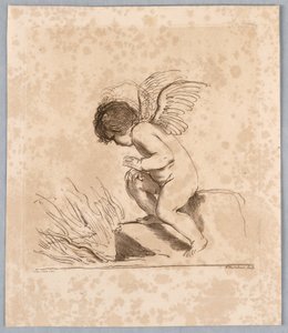 Amor med dart av Francesco Bartolozzi