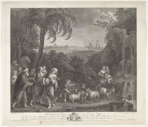 Abrahams og Lots avgang fra Egypt Abrams og Lots avgang fra Egypt (tittel på objekt)