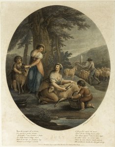 juli av Francesco Bartolozzi