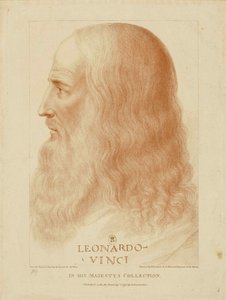 Leonardo da Vinci, 1795. av Francesco Bartolozzi