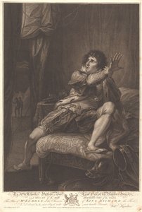 Herr Keuible i rollen som kong Richard III av Francesco Bartolozzi