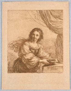 Sophonisba, med en bolle av Francesco Bartolozzi