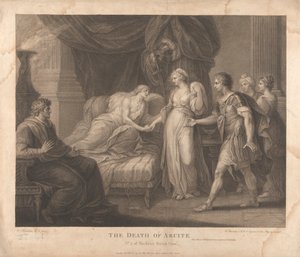 Arkites død av Francesco Bartolozzi