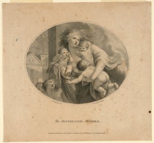 Den nødstedte mor av Francesco Bartolozzi