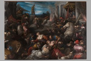 The Rape of the Sabines, ca. 1580-82