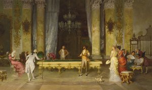 Spill av biljard av Francesco Beda